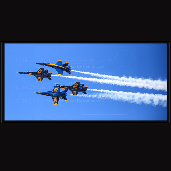 Quad Power of Blue Angels