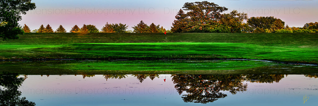 Reflection of Golf