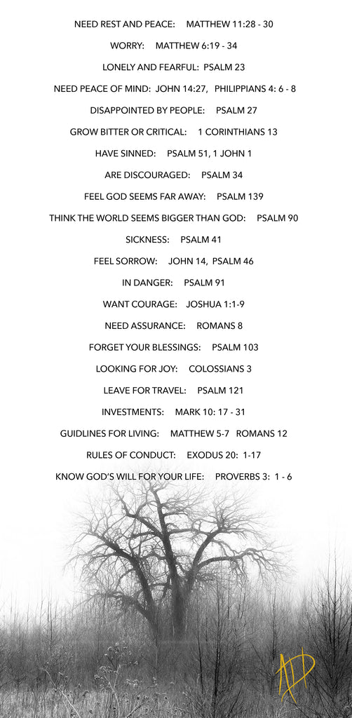 Bible Verses of Life