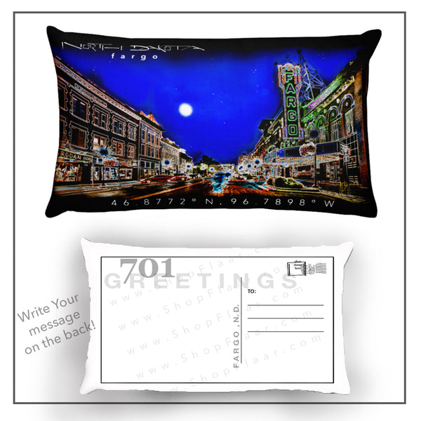 Fargo Postcard Pillow